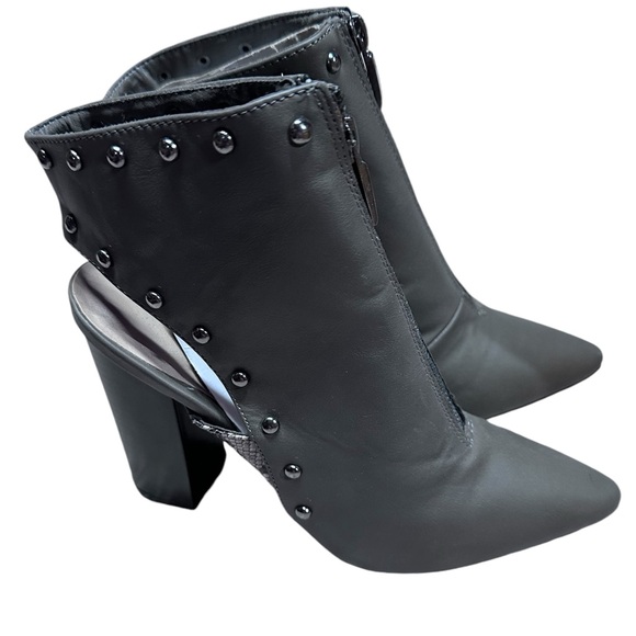 Mark Open Heel Booties - Picture 2 of 5